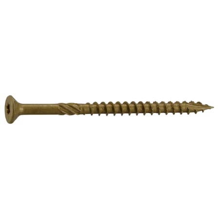 Saberdrive Deck Screw, #10 x 3 in, Steel, Flat Head, Torx Drive, 308 PK 52375